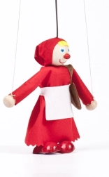 Títere de madera Gerlich Caperucita Roja