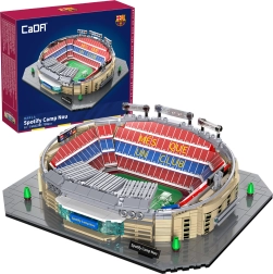 Set de construcción CaDA estadio SPOTIFY CAMP NOU – modelo con licencia del FC BARCELONA, 728 piezas