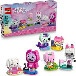LEGO La casa de muñecas de Gabby: Gabby y sus amigos felinos de bloques