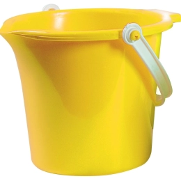 Androni cubo con vertedor – diámetro 18 cm – amarillo
