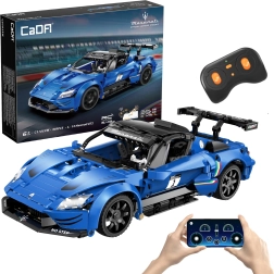 Set de construcción CaDA coche de carreras MASERATI GT2 RC 1:14, 549 piezas