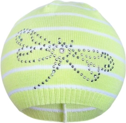 Gorro primaveral New Baby libélula verde 104 (3–4 años)