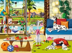 Ravensburger mascotas domésticas de Palm Springs 500 piezas