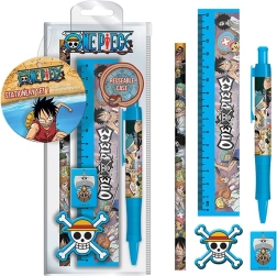 Set escolar con motivo de One Piece