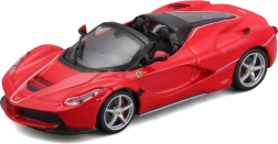 Modelo de coche metálico Bburago 1:43 Ferrari LaFerrari Aperta – Rojo