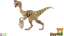 Figura de plástico de Oviraptor con huevo 12 cm