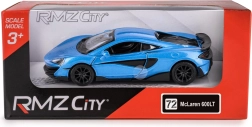 Modelo metálico de coche RMZ City McLaren 600LT 1:32 azul