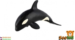 Figura de orca de plástico 12 cm
