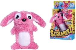 Peluche ScreamerZ conejo rosa 30 cm
