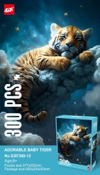 Puzle de 300 piezas – tigrecito en las nubes