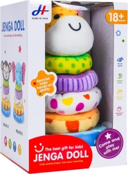 Pirámide apilable suave para los más pequeños - jirafa