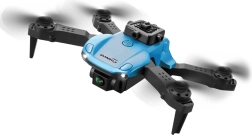 Mini dron RC plegable sin cámara SMARTLY, azul