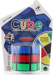 Rompecabezas cilíndrico de plástico para niños 3+