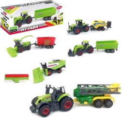Tractor Mi granja 1:64 modelo de metal y plástico