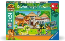 Puzzle JURASSIC WORLD 2x24 piezas RAVENSBURGER