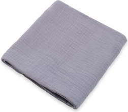 Manta de muselina NEW BABY gris