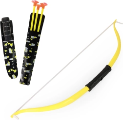 Arco infantil con flechas y cuchillo – set seguro con ventosas