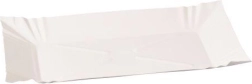 Bandejas de papel desechables 13,5 × 20 cm (100 uds)