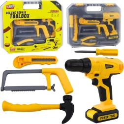 Maletín infantil con herramientas, 12 piezas, con luces y sonidos