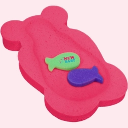 Almohadilla de espuma para el baño New Baby Basic oso roja