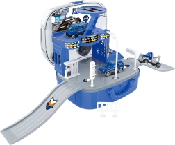 Estación de policía en maletín