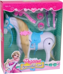 Caballo interactivo con peine y música