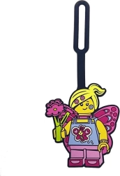 Etiqueta de equipaje LEGO – Chica mariposa