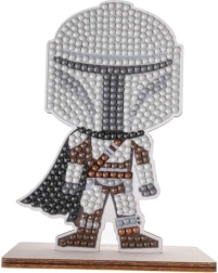 Pintura de diamantes Crystal Art Buddies Star Wars: The Mandalorian – figura decorativa individual