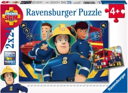 Puzzle Ravensburger Bombero Sam 2×24 piezas