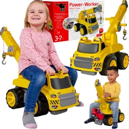 BIG Power Worker correpasillos maxi grúa con cabrestante
