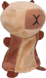 Capibara de peluche saltarina de 10 cm con efectos de luz