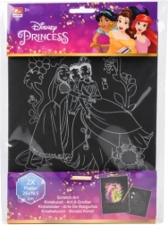 Imágenes para rascar Princesas Disney, juego de 2 piezas