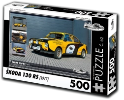 Puzzle Retro-Autos Škoda 130 RS 500 piezas