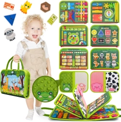 2Kids Toys libro sensorial busy de animalitos