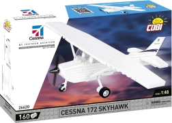 Cobi set de construcción Cessna 172 Skyhawk 160 piezas blanco