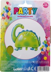 Globo inflable con forma de dinosaurio