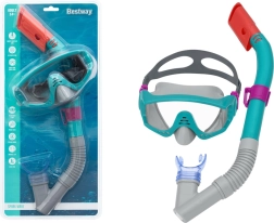 Set de máscara y tubo de snorkel BESTWAY – Turquesa