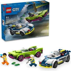 LEGO City 60415 Persecución de coche policial y deportivo