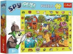 Puzzle de observación SPY GUY – granja, 24 piezas