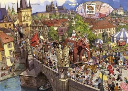 Puzzle Desfile callejero 2000 piezas
