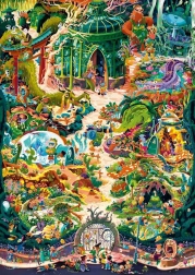Puzzle HEYE jardín botánico 2000 piezas