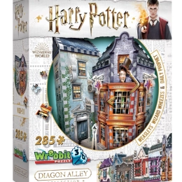 Puzle 3D HARRY POTTER: Sortilegios Weasley y El Profeta Diario (285 piezas) – WREBBIT