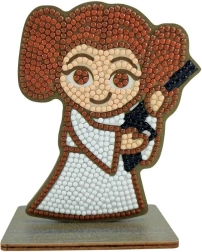 Pintura con diamantes Star Wars: Princesa Leia