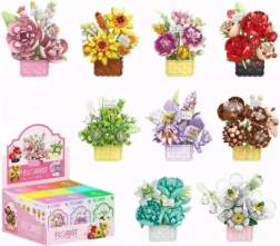 Kit de construcción creativo de flores