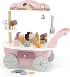 Puesto móvil de madera 3 en 1 pastelería y heladería POLARB de VIGA