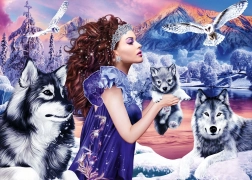 Puzzle Reina Loba 1000 piezas