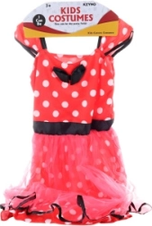 Vestido de disfraz para niña estilo Minnie