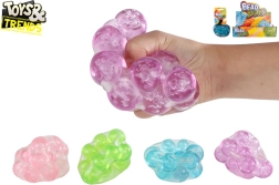 Pelota antiestrés con bolitas crujientes 9 cm TOYS&TRENDS
