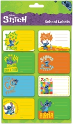 Etiquetas adhesivas para cuadernos con motivos de Lilo & Stitch