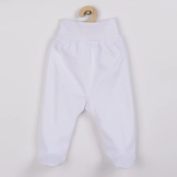Polodupačky para bebé New Baby Classic II blancas